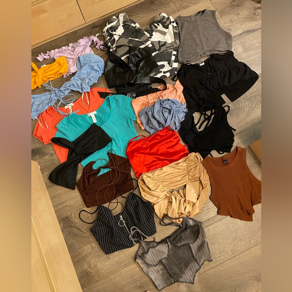 Assorted Tops Clothes Bundle